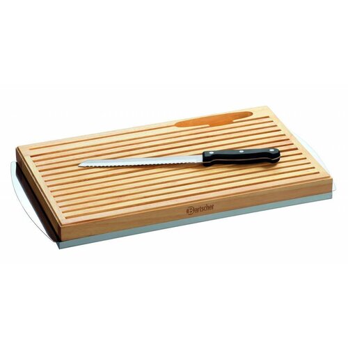 Bartscher Planche à Pain | avec Bac à miette | 475x260x(h)40mm