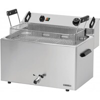 Friteuse à Beignets | Electrique | Zone Froide | 16 litres | 400V | 9kW | 540x450x(h)370mm