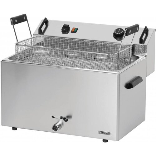 Casselin Friteuse à Beignets | Electrique | Zone Froide | 16 litres | 400V | 9kW | 540x450x(h)370mm