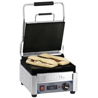 Grill Panini | Lisse | Petit Modèle | 2kW/230V | 300x490x265(h)mm