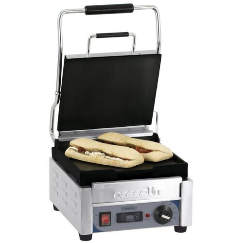 Casselin Grill Panini | Lisse | Petit Modèle | 2kW/230V | 300x490x265(h)mm Casselin Grill Panini | Lisse | Petit Modèle | 2kW/230V | 300x490x265(h)mm