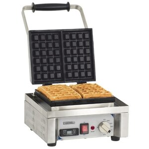 Casselin Gaufrier | Inox | 1600W/230V | 296x415x290(h)mm