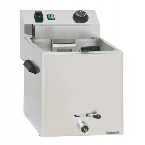 Casselin Cuiseur à Pâtes | Electrique | Modèle de Table | Vanne de Vidange | 3400W | avec 1 ou 3 Paniers | 270x420x(H)300mm Casselin Cuiseur à Pâtes | Electrique | Modèle de Table | Vanne de Vidange | 3400W | avec 1 ou 3 Paniers | 270x420x(H)300mm