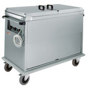 Diamond Chariot Bain-Marie | 2x GN 1/1 | Porte Basculante | 1,2 kW | 950x720x(h)960mm Diamond Chariot Bain-Marie | 2x GN 1/1 | Porte Basculante | 1,2 kW | 950x720x(h)960mm