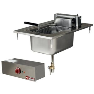 Diamond Friteuse Electrique | 10 Litres | à Encastrer | 400V/7,5kW | 100° à 180°C | 400x600mm