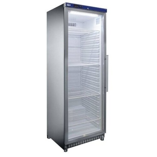 Diamond Armoire Frigorifique | Inox | Porte Vitrée | 400 Litres | 626x740x(h)1925mm Diamond Armoire Frigorifique | Inox | Porte Vitrée | 400 Litres | 626x740x(h)1925mm