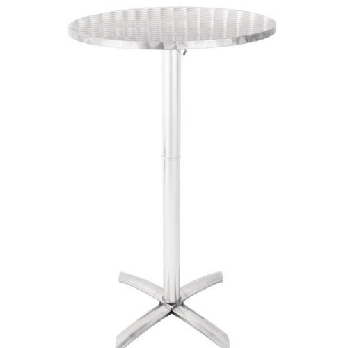 Gastro M Mange-debout | Inox  | Plateau Basculant | 1050(H) x 600(Ø)mm