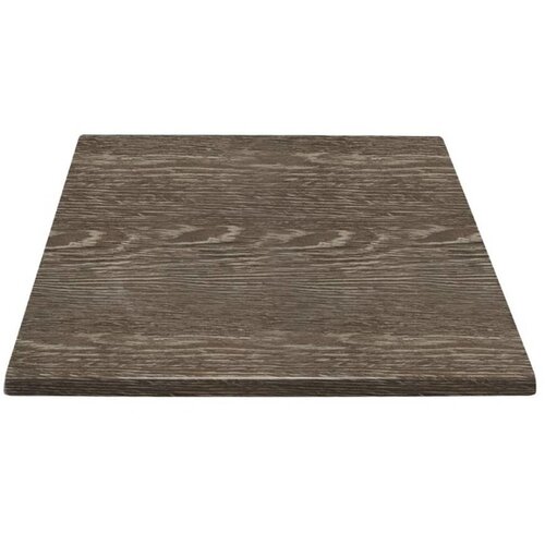 Gastro M Plateau de Table | Carré Bolero | Effet Bois Vieilli | 600x600mm