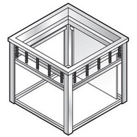 Plateau Élévateur | Pour Plateaux 530x370mm | 660x460x(h)580mm