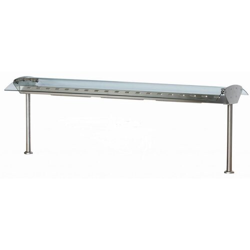 Combisteel Pont en Verre | Avec Éclairage | 230 V | 1370X310X(h)120/520mm