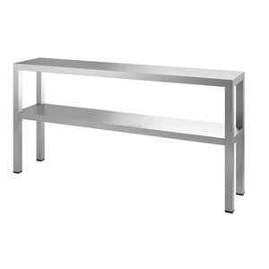 Combisteel Etagère 2 Niveaux | Poid 18 kilos | 1000x300x(h)650mm