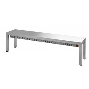 Combisteel Étagère Chauffante |230V | 1 Niveau | 1000x300x(h)350mm