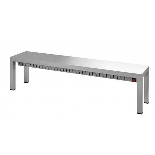 Combisteel Étagère Chauffante |230V | 1 Niveau | 1000x300x(h)350mm