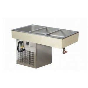 Combisteel Cuve Réfrigérée | Type  3x1 GN |230V | 1042X595X(h)650mm