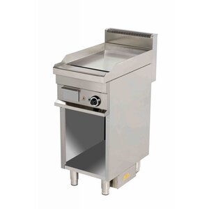 Combisteel Plancha Électrique sur Meuble | Chrome lisse | 4,05kW/400V | 400x700x900(h)mm Combisteel Plancha Électrique sur Meuble | Chrome lisse | 4,05kW/400V | 400x700x900(h)mm