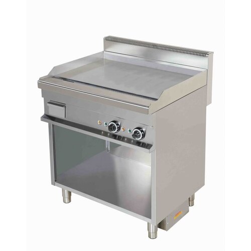 Combisteel Plancha Électrique sur Meuble | Chrome lisse | 8,1kW/400V | 800x700x900(h)mm Combisteel Plancha Électrique sur Meuble | Chrome lisse | 8,1kW/400V | 800x700x900(h)mm