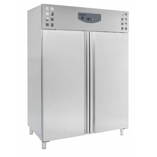 Combisteel Congélateur | en Inox  | 2 Portes | 1480x830x(h)2010mm