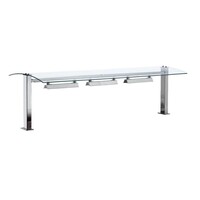 Pont de verre| Chauffant | 2x GN1 / 1 | Drop-In | 844x540x(h)437mm