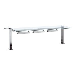 Combisteel Pont de verre| Chauffant |  2x GN1 / 1 | Drop-In | 844x540x(h)437mm