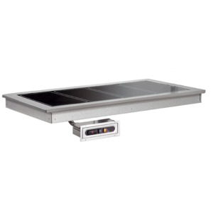 Combisteel Plaque Chauffante | Drop in | 6x1/1GN |1,71KW/230V| 2144X650X(h)290mm