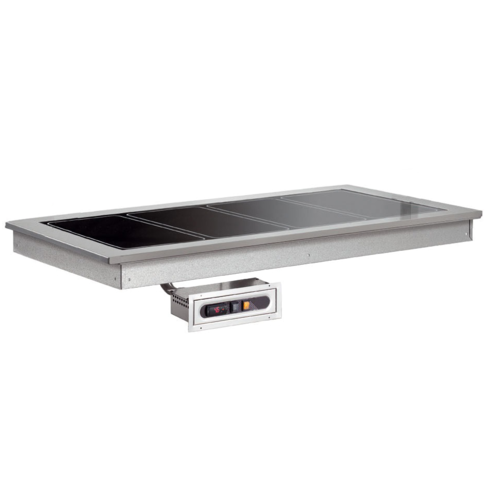 Combisteel Plaque Chauffante | Drop in | 6x1/1GN |1,71KW/230V| 2144X650X(h)290mm
