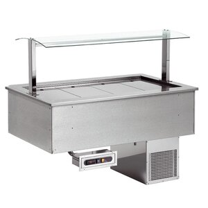 Combisteel Plaque Réfrigérée  | Drop in | 5x1/1GN | 230 V | 1819X650X(h)565mm