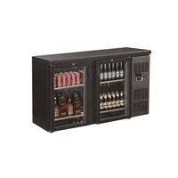Arrière Bar | 2 Portes Vitrées | 350 Litres | 1462x535x(h)860mm