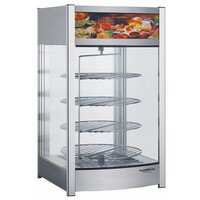 Vitrine Chauffante | Rotative | 97 Litres | 230V | 460X448X(h)785mm