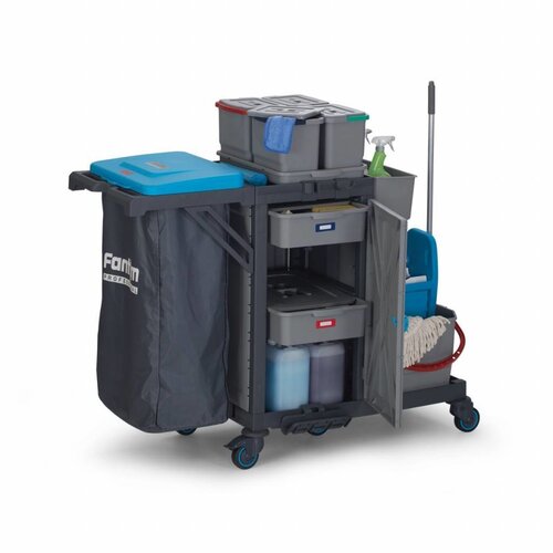 Combisteel Chariot de Nettoyage | 32 Kilos | 1380x620x(h)1080mm