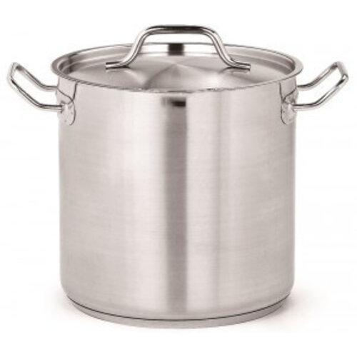 Combisteel Marmite En Inox | Avec Couvercle | 6,3 Litres | 200x200(h)200mm