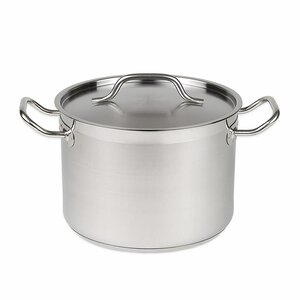 Combisteel Casserole En Inox | Avec Couvercle | 4 Litres | 200x200(h)140mm