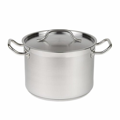 Combisteel Casserole En Inox | Avec Couvercle | 4 Litres | 200x200(h)140mm Combisteel Casserole En Inox | Avec Couvercle | 4 Litres | 200x200(h)140mm