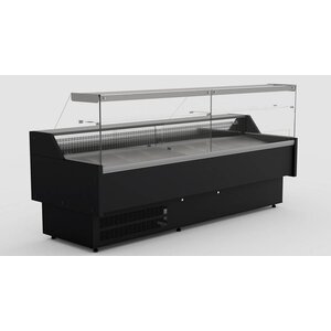 Combisteel Comptoir Vitrine Réfrigérée |Poids 175kg  | 230 V | 1500x815x(h)1230mm