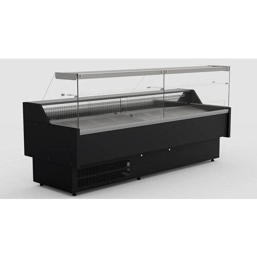 Combisteel Comptoir Vitrine Réfrigérée |Poids 175kg  | 230 V | 1500x815x(h)1230mm