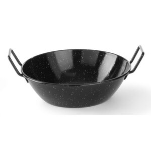 Hendi Plat à Paëlla | Emaillé | Ø245x(h)70mm