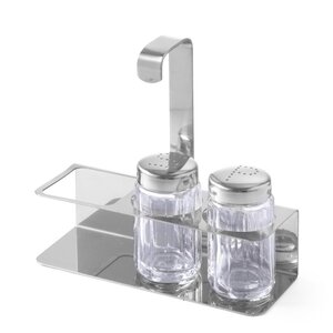 Hendi Ménagère | Inox| Set 3 Pièces | Poivre, Sel, Aromate | 140x50x(h)140mm