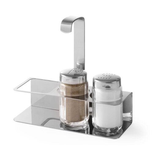 Hendi Ménagère | Inox| Set 3 Pièces | Poivre, Sel, Aromate | 140x50x(h)140mm Hendi Ménagère | Inox| Set 3 Pièces | Poivre, Sel, Aromate | 140x50x(h)140mm