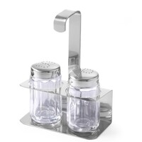 Ménagère | Inox| Set 2 Pièces | Poivre, Sel | 100x50x(h)140mm