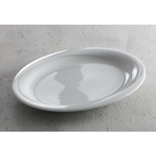Hendi Plat Oval | Porcelaine | Blanc | 340x270x(h)35mm
