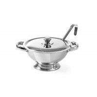 Soupière | Inox | 3 Litres | avec Couvercle | ø270x(h)120mm