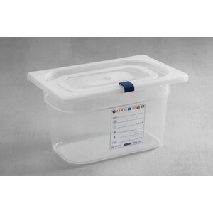Hendi Set Boîtes de Stockage | GN 1/4 | 150 mm | Polypropylène | Fermeture Hermétique