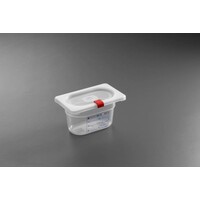 Set Boîtes de Stockage | GN 1/9 | 65 mm | Polypropylène | Fermeture Hermétique