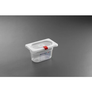 Hendi Set Boîtes de Stockage | GN 1/9 | 65 mm | Polypropylène | Fermeture Hermétique