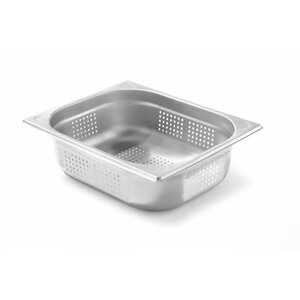 Hendi Bac GN 1/2 Perforé | Inox | 100 mm | 325x265x(h)100mm