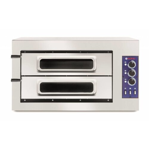 Hendi Four à Pizza Basic 2/50 | 400V | 7500W | 915x621x(h)527mm