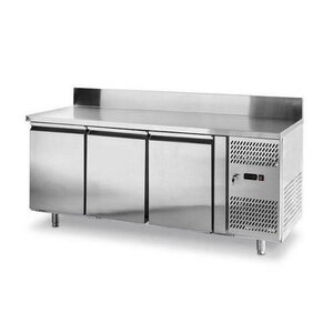 Hendi Comptoir Réfrigéré avec Rebord | 3 Portes | 1795x700x(h)850mm
