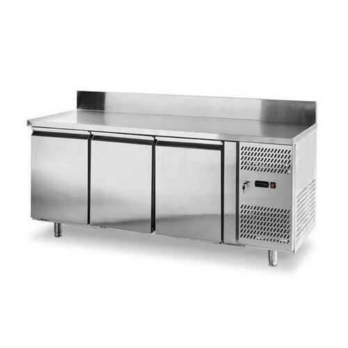 Hendi Comptoir Réfrigéré avec Rebord | 3 Portes | 1795x700x(h)850mm