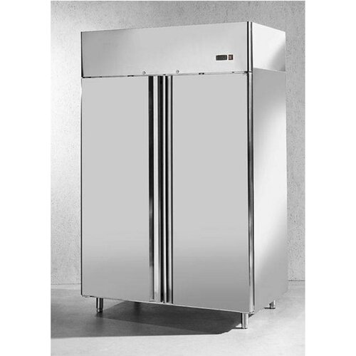 Hendi Réfrigérateur | Double Porte | Inox de Haute Qualité | Porte à Fermeture Automatique | 1300L | GN 2/1 | 1314x805x(h)2065mm