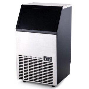 Hendi Machine à Glaçons | 35 kg/24 h | Réserve de 15kg | Injection à Refroidissement par Air | Glaçons Carrés