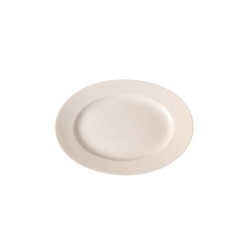 Hendi Plat Oval | Empilable | Lavable au Lave-Vaisselle | Gourmet | 360x260 mm